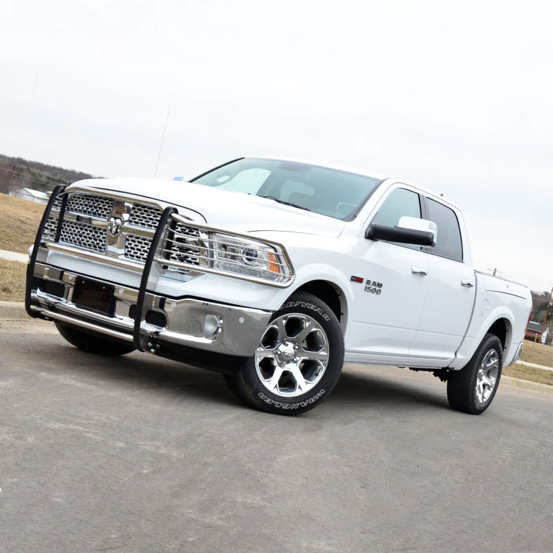 ARIES Polished Stainless Grille Guard, Select Dodge, Ram 1500 Model 5058-2 - Image 11