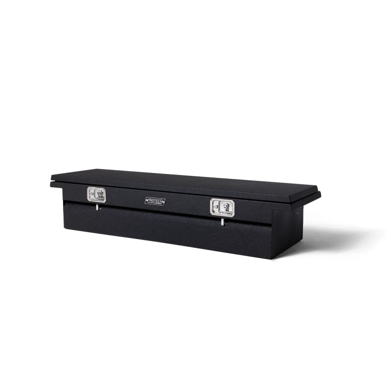 ProTech Crossover 15X20X70 Single Lid Box Textured Black Steel Low Profile Includes Tray Model 52-8211LP-PTB - Image 3