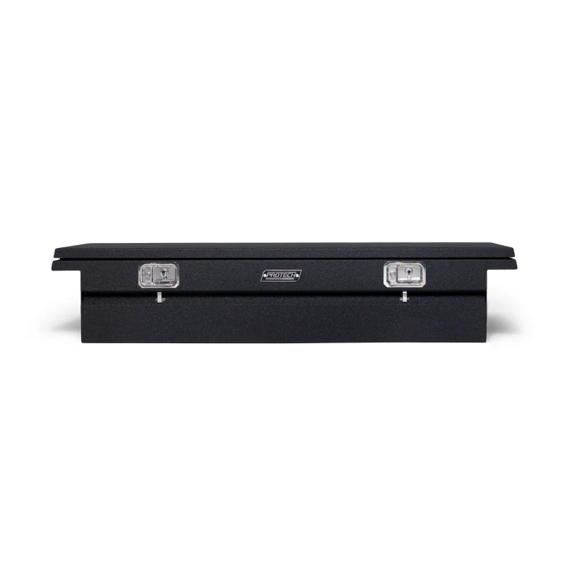 ProTech Crossover 15X20X70 Single Lid Box Textured Black Steel Low Profile Includes Tray Model 52-8211LP-PTB - Image 4