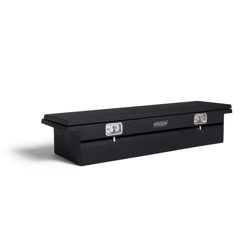 ProTech Crossover 15X20X70 Single Lid Box Textured Black Steel Low Profile Includes Tray Model 52-8211LP-PTB - Image 6