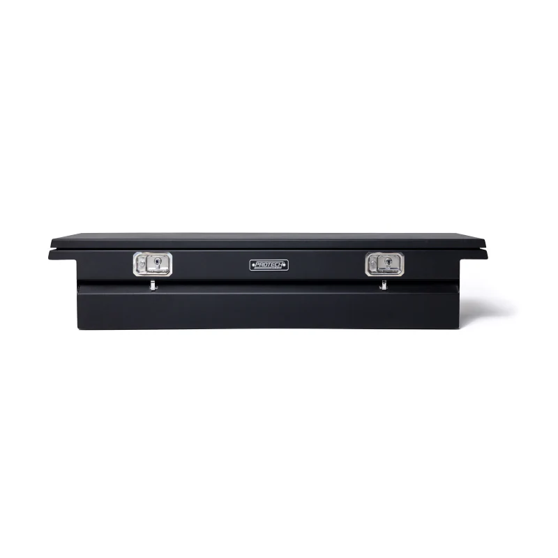 ProTech Crossover 15X20X70 Single Lid Box Textured Black Steel Low Profile Includes Tray Model 52-8211LP-TB - Image 4