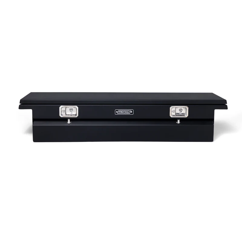 ProTech Crossover 15X20X70 Single Lid Box Textured Black Steel Low Profile Includes Tray Model 52-8211LP-TB - Image 5