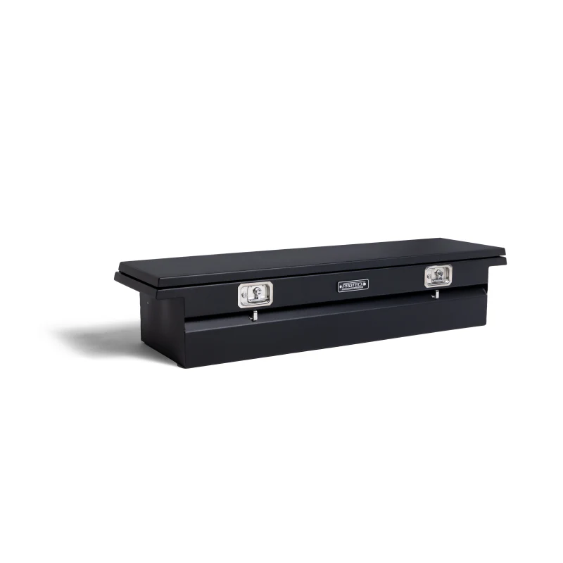 ProTech Crossover 15X20X70 Single Lid Box Textured Black Steel Low Profile Includes Tray Model 52-8211LP-TB - Image 6