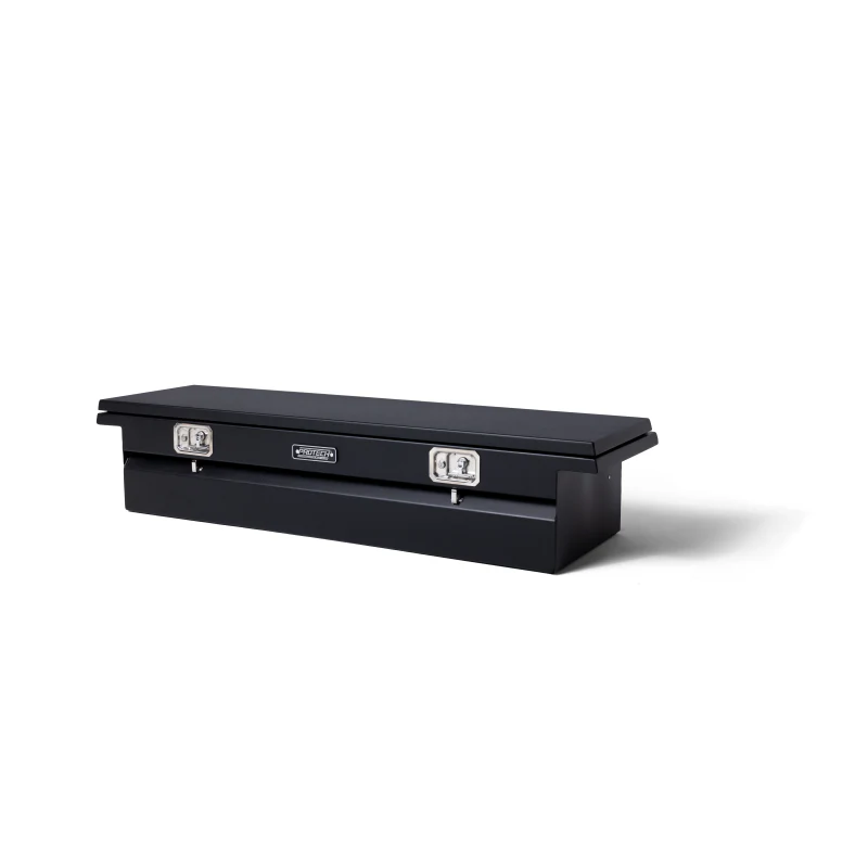 ProTech Crossover 15X20X74 Single Lid Box Textured Black Steel Low Profile Includes Tray Model 52-6221LP-PTB - Image 4