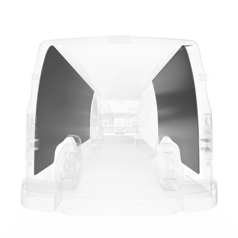 LEGEND DuraTherm Wall Liner ONLY - Nissan NV Regular Wheelbase Cargo Van High Roof - White - Single Side Door Model 524-114-2614