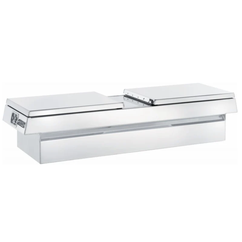 ProTech Crossover 20X28X74 Gull Wing Box Smooth Lid Bright Aluminum Standard Profile Includes Tray Model 54-6024-28