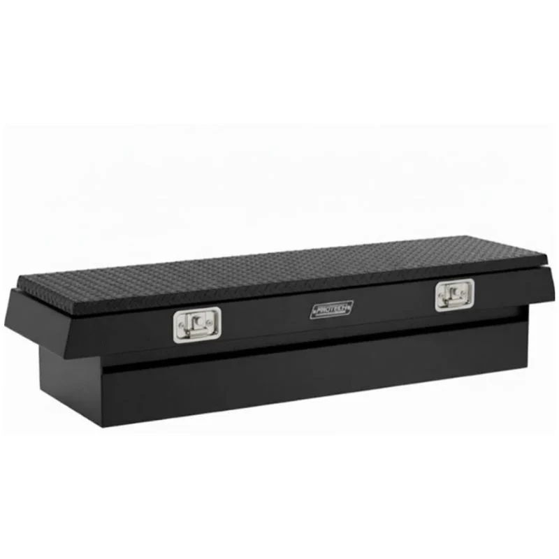 ProTech Crossover 15X20X70 Single Lid Box Diamond Plate Lid Textured Black Standard Profile Includes Tray Model 54-8211-TB