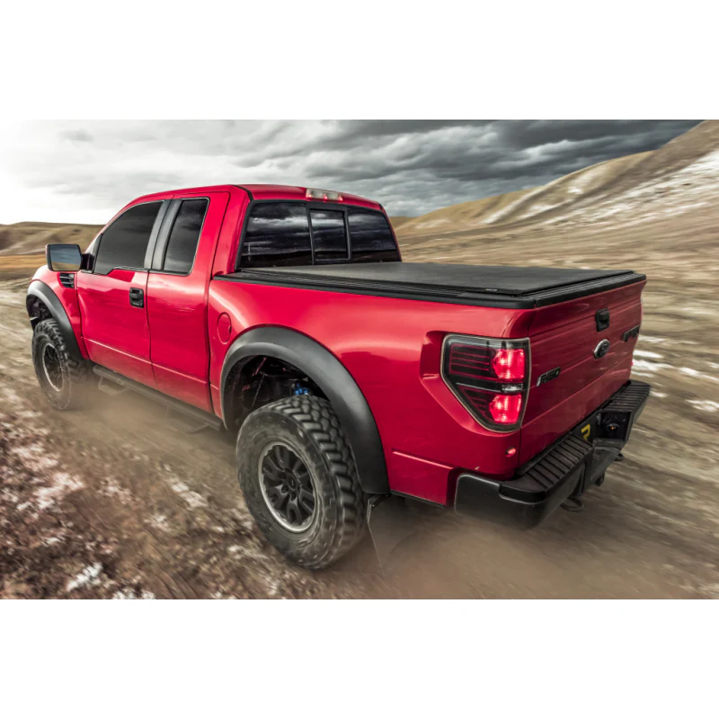 Truxedo Lo Pro Tonneau Cover - Black - 2007-2021 Toyota Tundra 8' Bed with Deck Rail System Model 546801 - Image 5