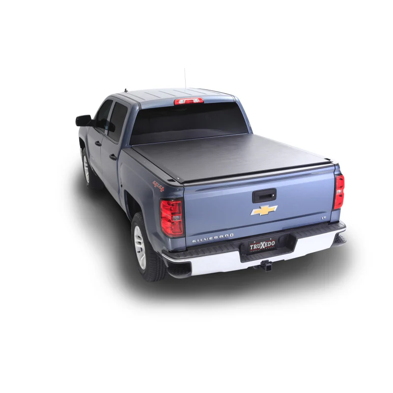 Truxedo Lo Pro Tonneau Cover - Black - 2014-2018 (2019 Legacy/Limited) Silverado/Sierra 1500/2015-2019 2500 HD/3500 HD 6' 6" Bed without Sport Bar Model 572001