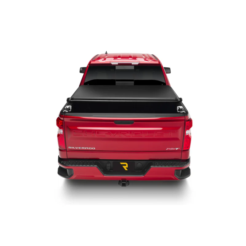 Truxedo Lo Pro Tonneau Cover - Black - 2014-2018 (2019 Legacy/Limited) Silverado/Sierra 1500/2015-2019 2500 HD/3500 HD 6' 6" Bed without Sport Bar Model 572001 - Image 4