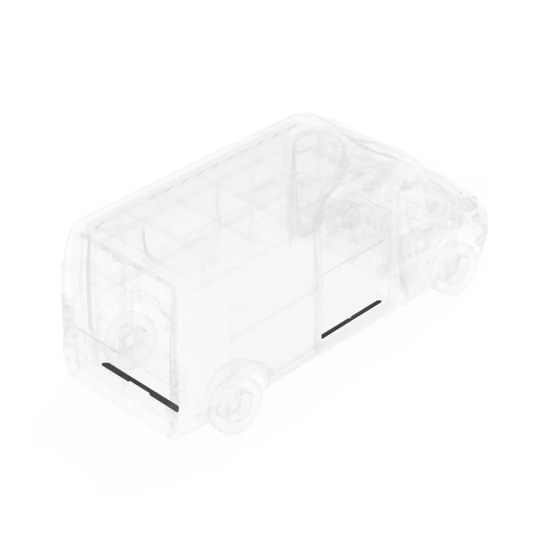 LEGEND Steel Floor Threshold Set RAM ProMaster (all WB lengths) Cargo Van - Yellow - Single Side Door Model 609-151-1018 - Image 3