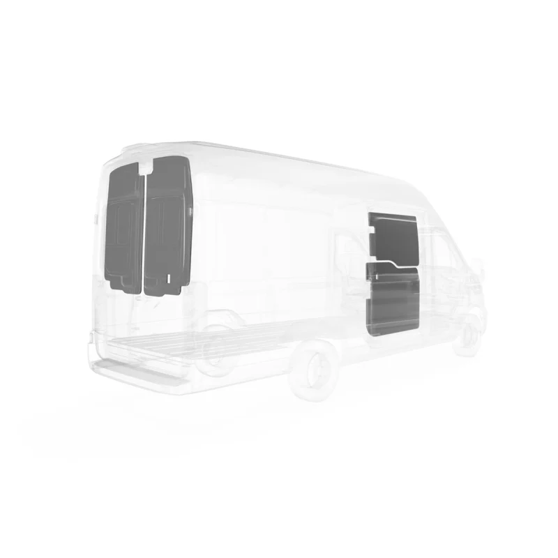 LEGEND DuraTherm Door Liner ONLY - RAM ProMaster 118" Wheelbase Cargo Van Low Roof- White Model 623-114-2614 - Image 3