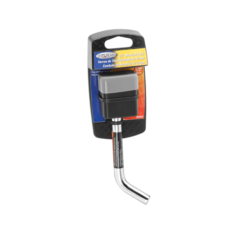 Draw-Tite Trailer Hitch Lock - 1-1/4 in. Square Receiver, 1/2 in. Pin Diameter, Bent Pin Model 63224 - Image 2