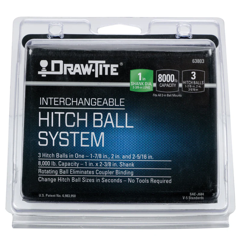 Draw-Tite Class 4 Trailer Hitch Ball Model 63803 - Image 3
