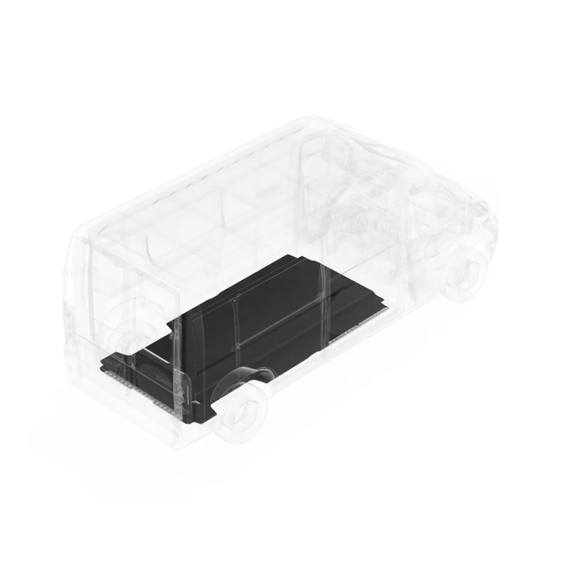 LEGEND StabiliGrip Kit With Sills RAM ProMaster 159" Wheelbase Cargo Van 3 Pc - Single Side Door Model 641-135-6441