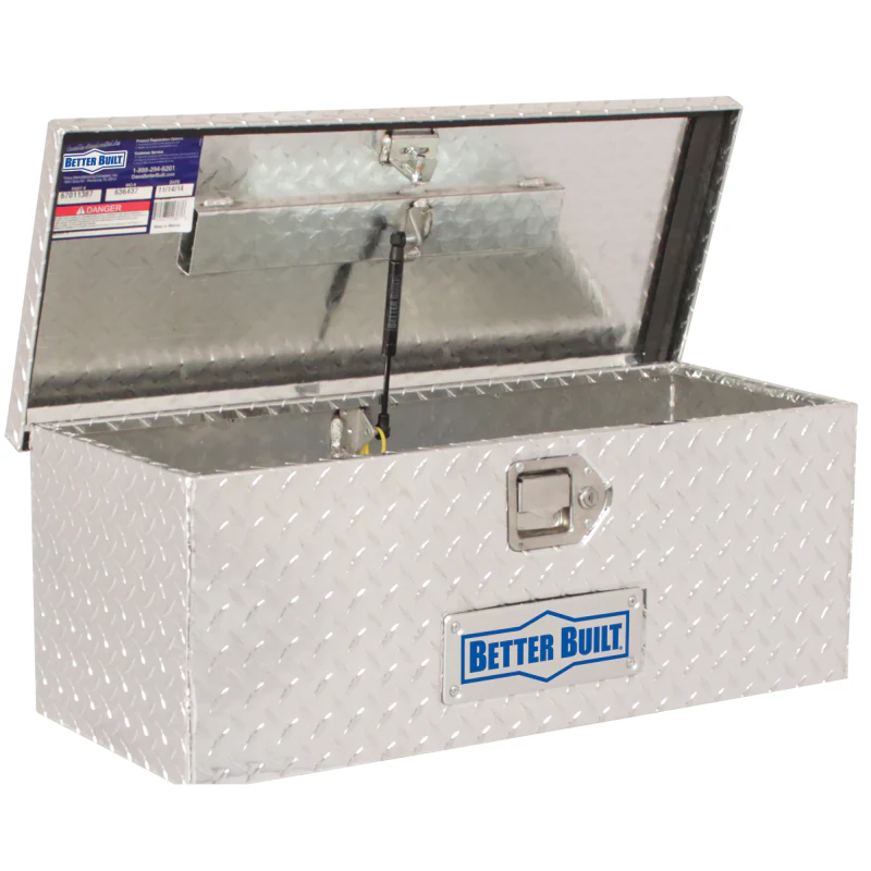 Better Built 30" Bright Aluminum ATV Tool Box Model 67011387 - Image 3