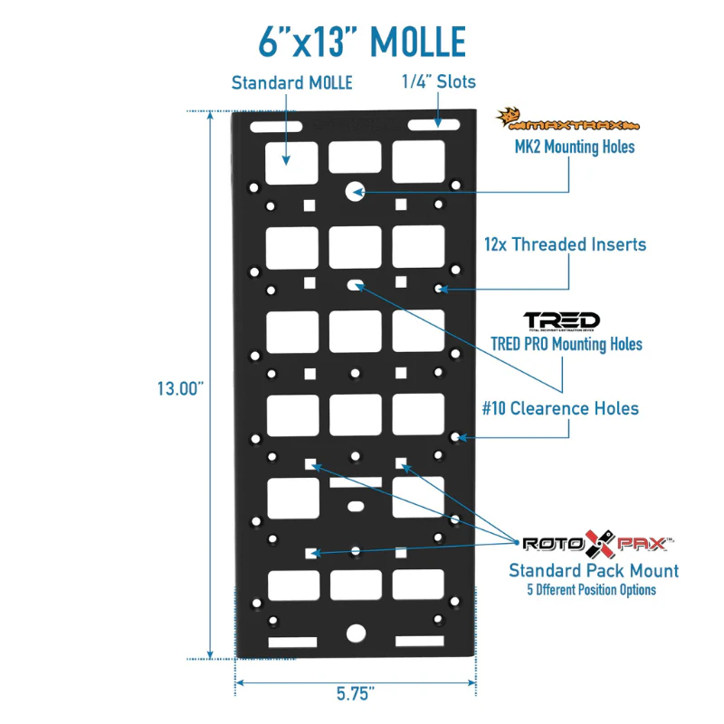 STAPLL Fender Rack 6x13" Model STPL-613-FR - Image 8