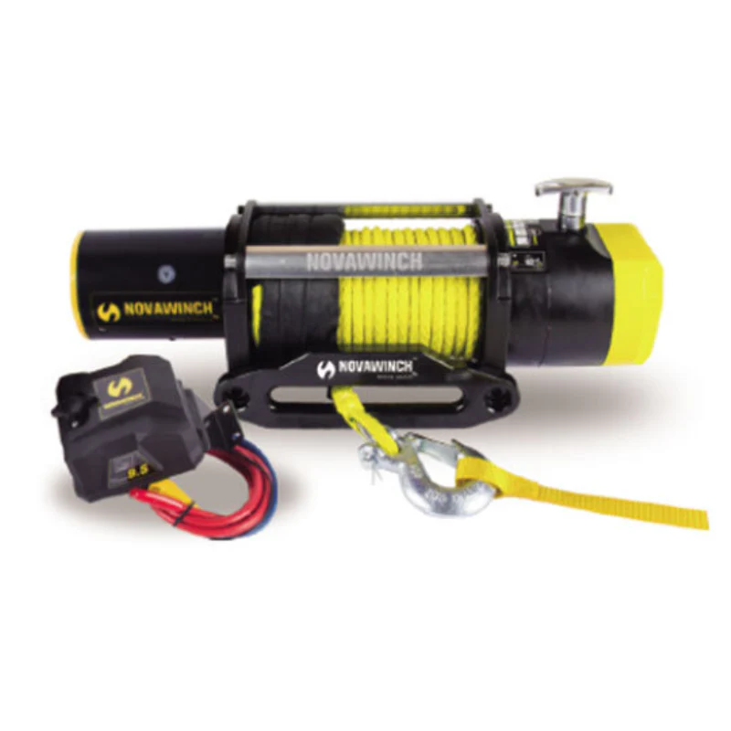 Novawinch PRO 12500 winch, 12v, Synthetic Rope Model 701001068584 - Image 2