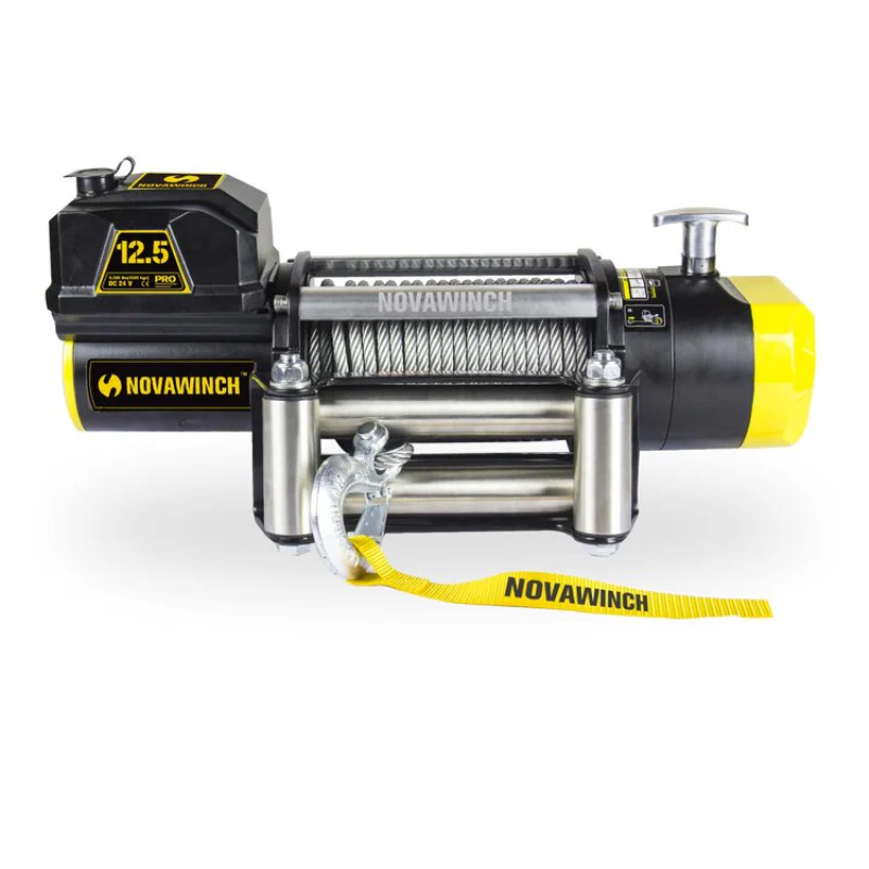Novawinch PRO 12500 winch, 12v, Wire Cable Model 701001068587