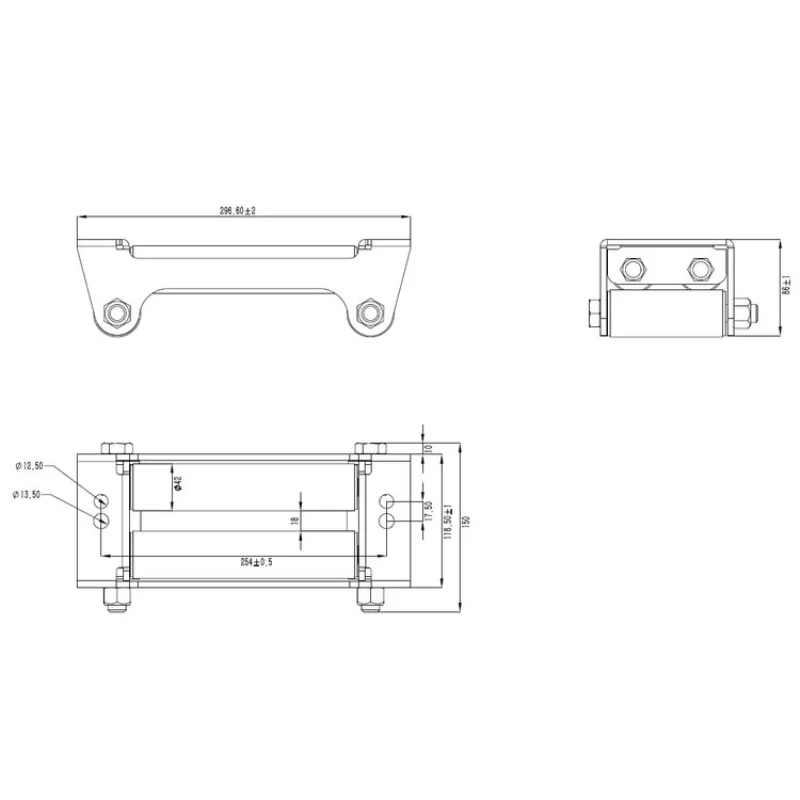 Novawinch PRO 18500 winch, 12v, Wire Cable Model 701001068868 - Image 5