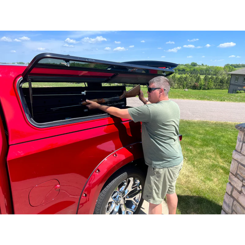 DU-HA Humpstor Exterior Portable Truck Storage  w/Mounting Bracket for Toppers Model 70801 - Image 5