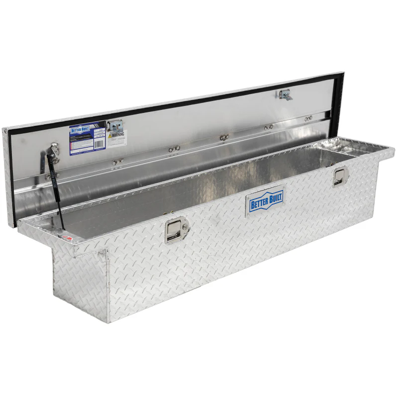 Better Built 69" Bright Aluminum Narrow Low Profile Crossover Classic Tool Box Model 73010284 - Image 3