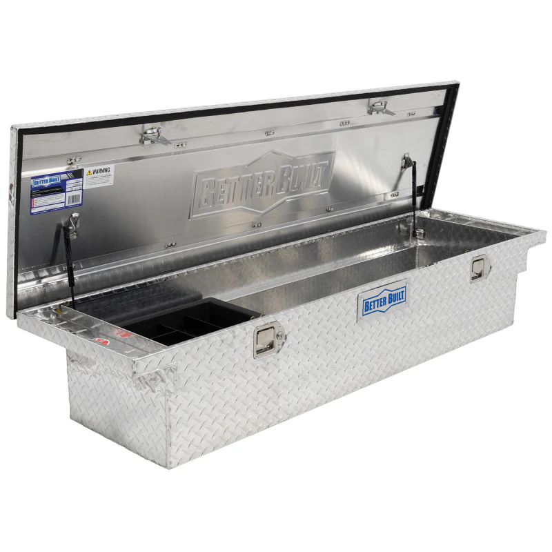 Better Built 69" Aluminum Crown Series Low Profile Crossover Tool Box Model 73010911 - Image 3