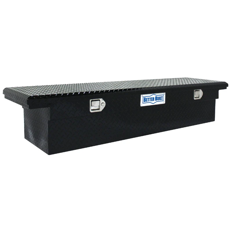 Better Built 69" Gloss Black Aluminum Crown Series Low Profile Crossover Tool Box Model 73210095