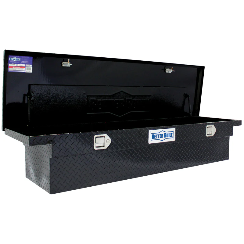 Better Built 69" Gloss Black Aluminum Crown Series Low Profile Crossover Tool Box Model 73210095 - Image 3
