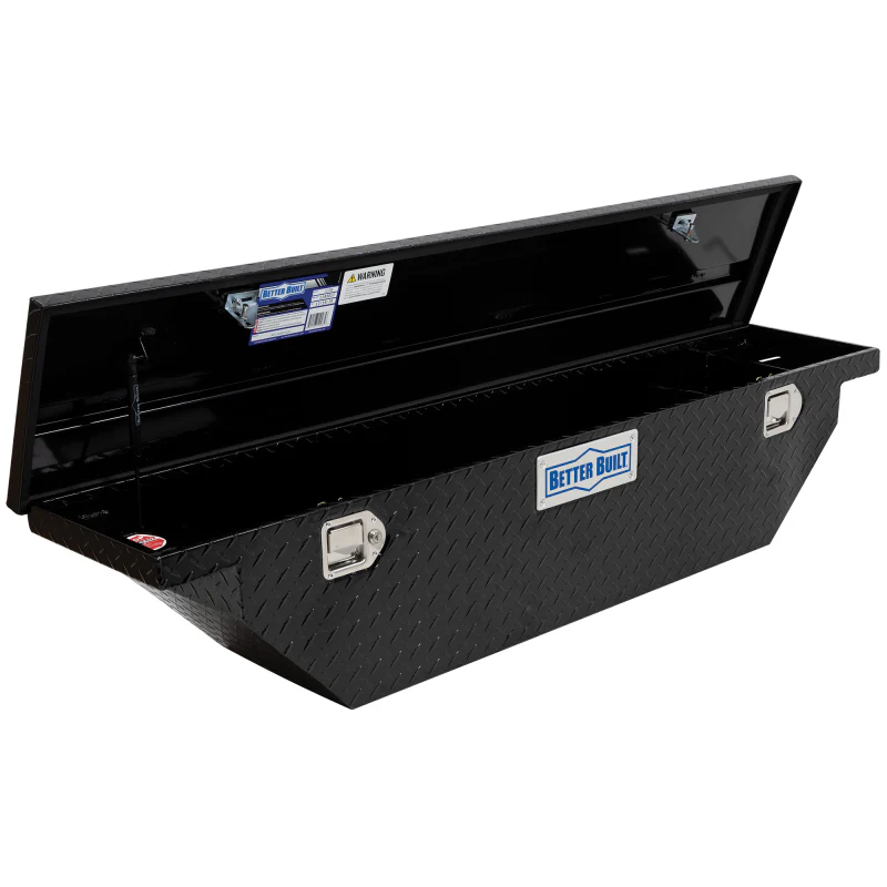 Better Built 61.5" Gloss Black Aluminum Narrow Low Profile Crossover Classic Wedge Tool Box Model 73210285 - Image 3