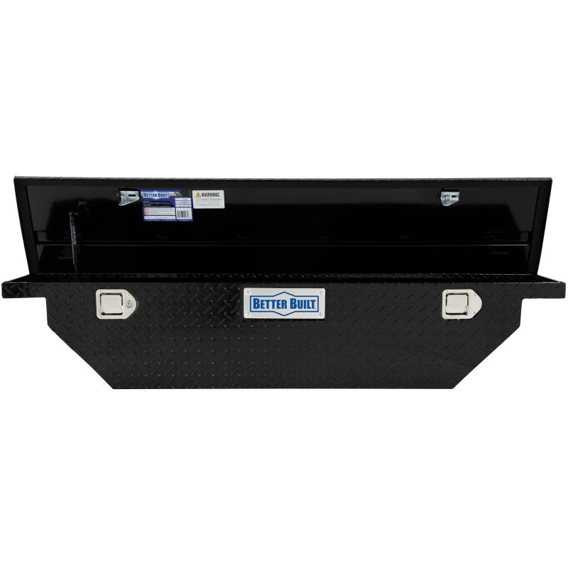 Better Built 61.5" Gloss Black Aluminum Narrow Low Profile Crossover Classic Wedge Tool Box Model 73210285 - Image 5