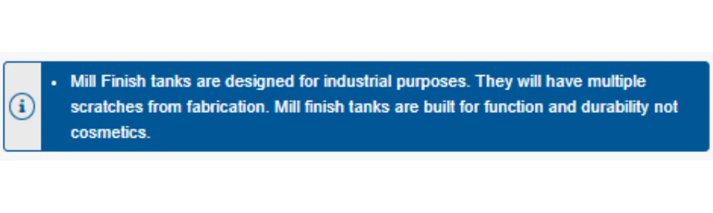 RDS 200 Gallon Rectangular Transfer Tank Mill Finish Aluminum (Diesel Only) 60X28.5X28 Model # 73217 - Image 4