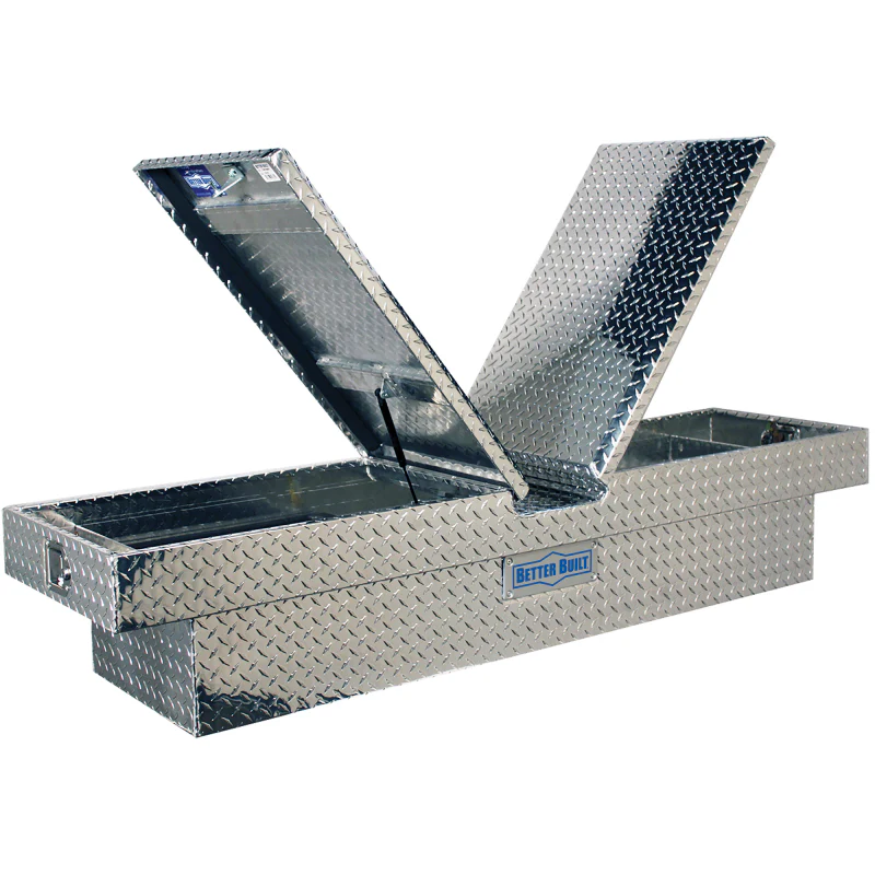 Better Built 69" Bright Aluminum Crown Series Crossover Tool Box Model 74010891 - Image 3