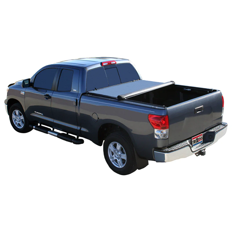Truxedo Deuce Tonneau Cover - Black - 2007-2021 Toyota Tundra 8' Bed with Deck Rail System Model 746801 - Image 7