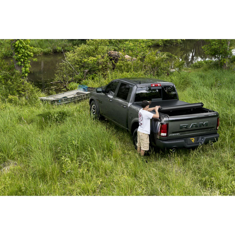 Truxedo Deuce Tonneau Cover - Black - 2009-2018 (2019-2023 Classic) Ram 1500/2010-2024 2500/3500 6' 4" Bed without RamBox Model 746901 - Image 3