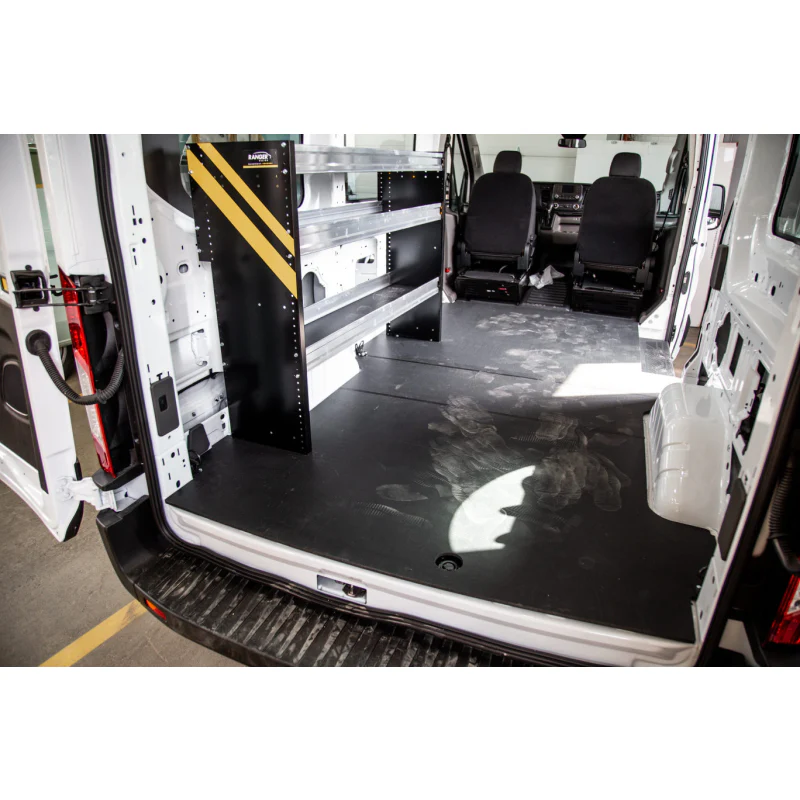 LEGEND EVOLVE Flooring With Sills DRW & CutOutSideTrim Ford Transit 148" Extended Wheelbase Cargo Van 3 Pc - Single Side Door Model 751-123-6441.1S - Image 4