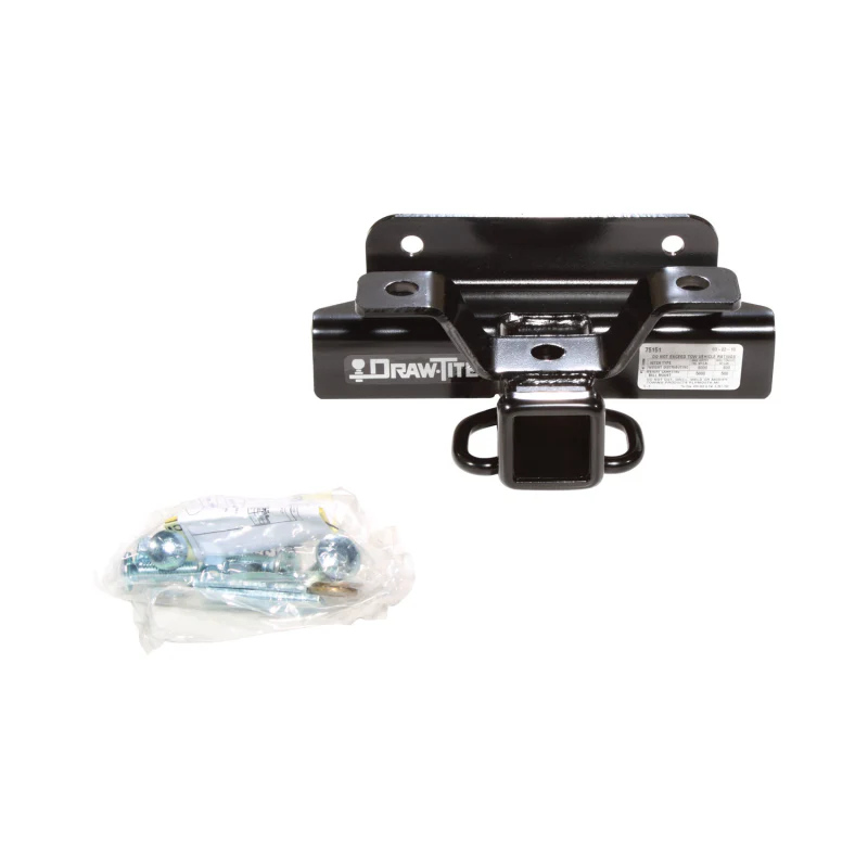 Draw-Tite Class 3 Trailer Hitch, 2 in. Square Receiver, Black Model 75151 - Image 2
