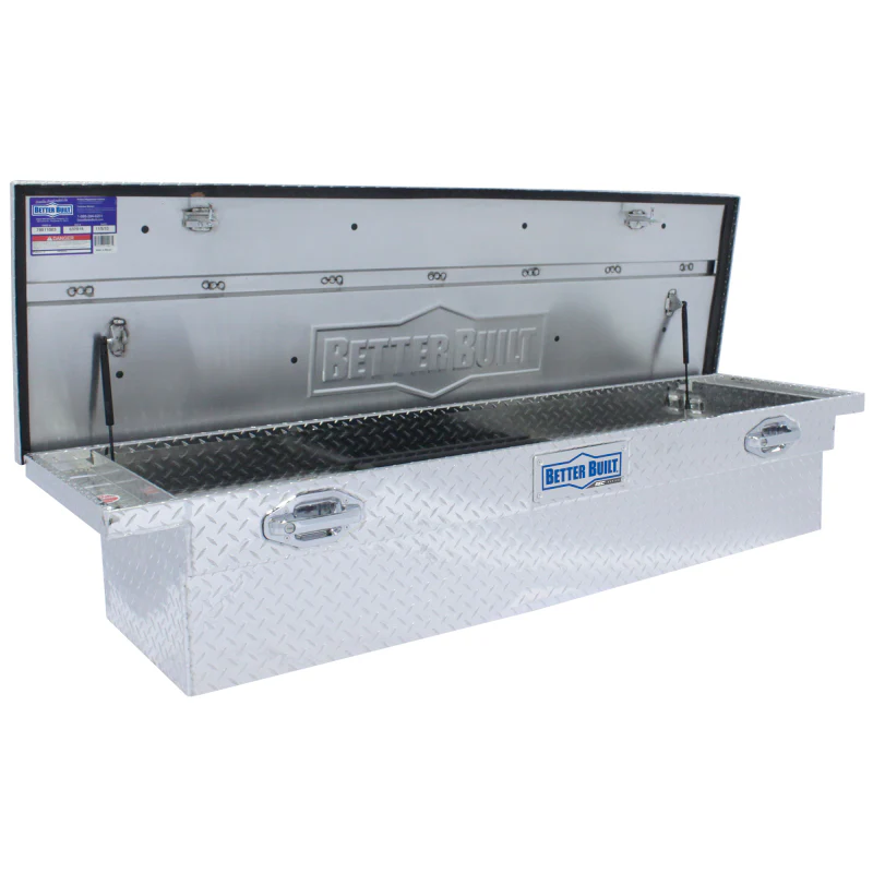 Better Built 71" Bright Aluminum Low Profile Crossover Tool Box Model 79011002 - Image 3