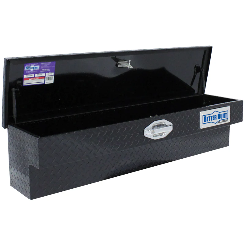 Better Built 48" Gloss Black Aluminum Side Mount Tool Box Model 79210995 - Image 3