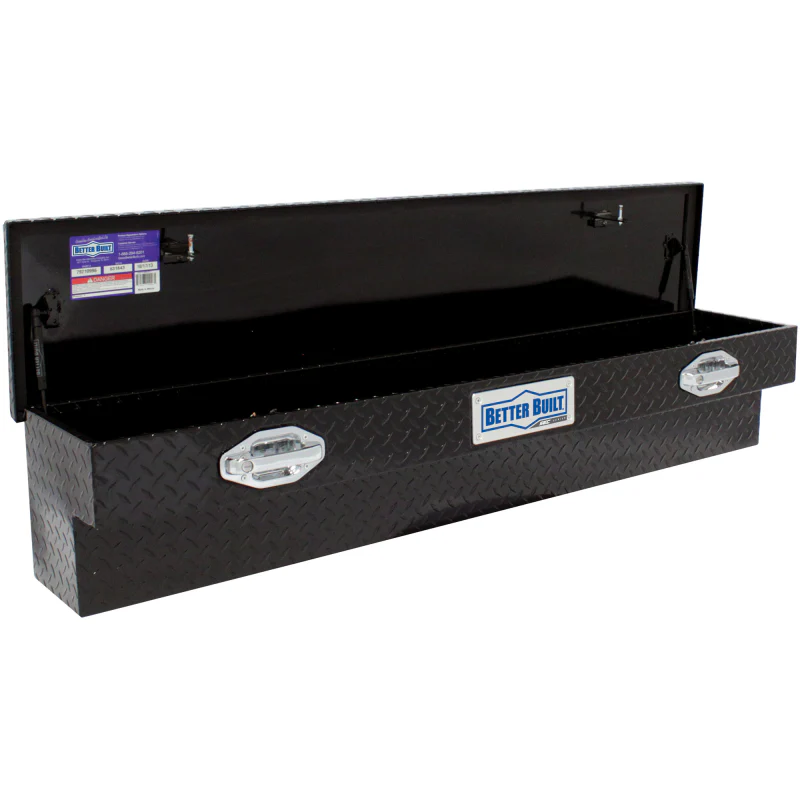 Better Built 60" Gloss Black Aluminum Side Mount Tool Box Model 79210996 - Image 3