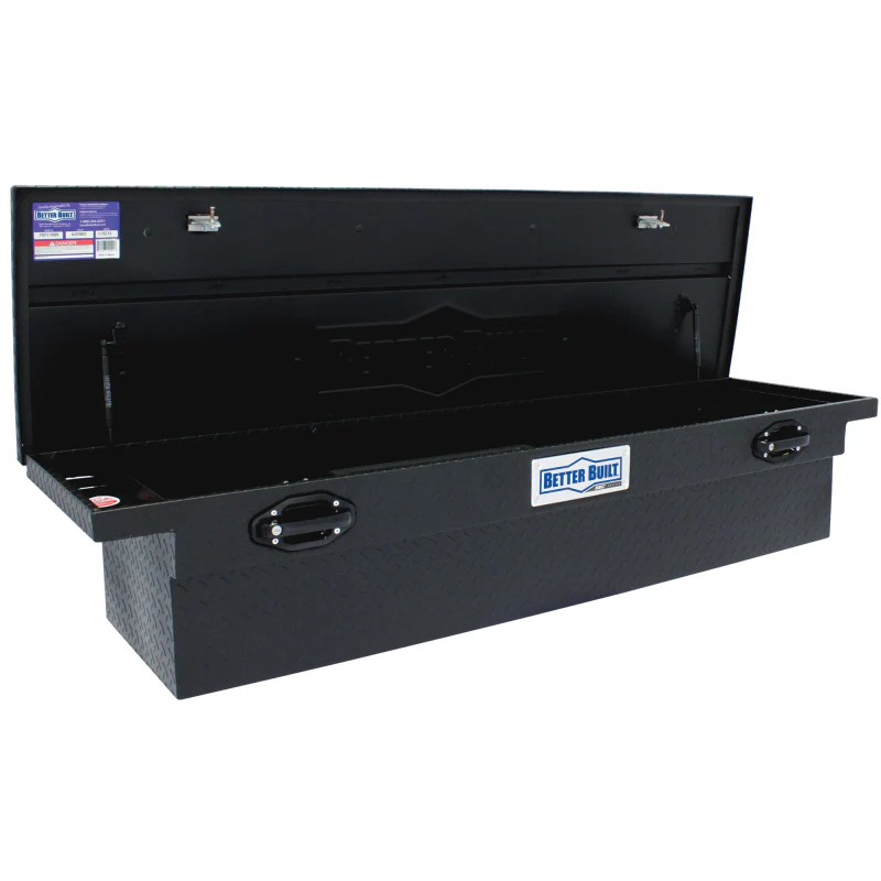 Better Built 69" Matte Black Aluminum Low Profile Crossover Tool Box Model 79211116 - Image 3