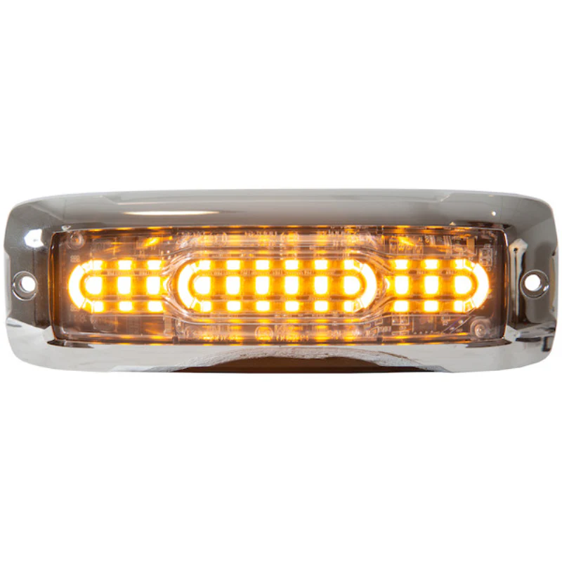 Buyers Products 5 Inch Ultra Thin Wide Angle Rectangular LED Amber Strobe Light Series Model 8890300 - Image 4