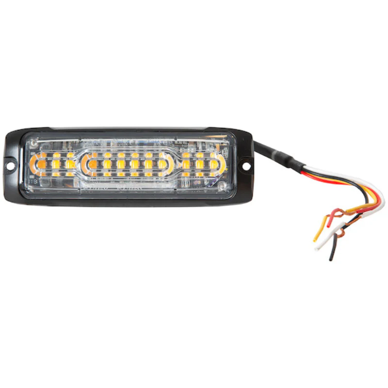 Buyers Products 5 Inch Ultra Thin Wide Angle Rectangular LED Amber Strobe Light Series Model 8890300 - Image 5