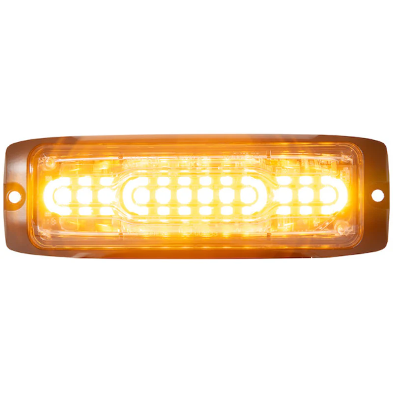 Buyers Products 5 Inch Ultra Thin Wide Angle Rectangular LED Amber Strobe Light Series Model 8890300 - Image 7