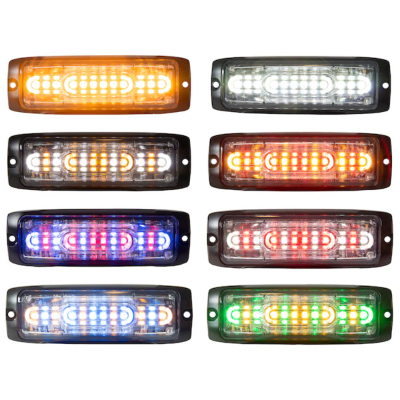 Buyers Products 5 Inch Ultra Thin Wide Angle Rectangular LED Amber Strobe Light Series Model 8890300 - Image 9