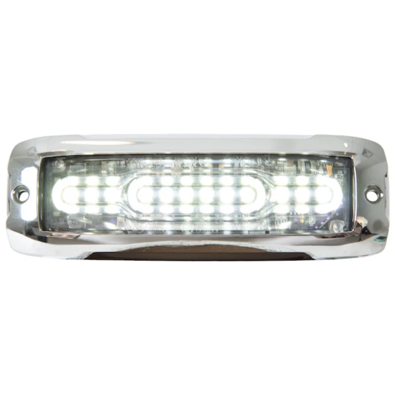 Buyers Products 5 Inch Ultra Thin Wide Angle Rectangular LED Clear Strobe Light Series Model 8890301 - Image 2