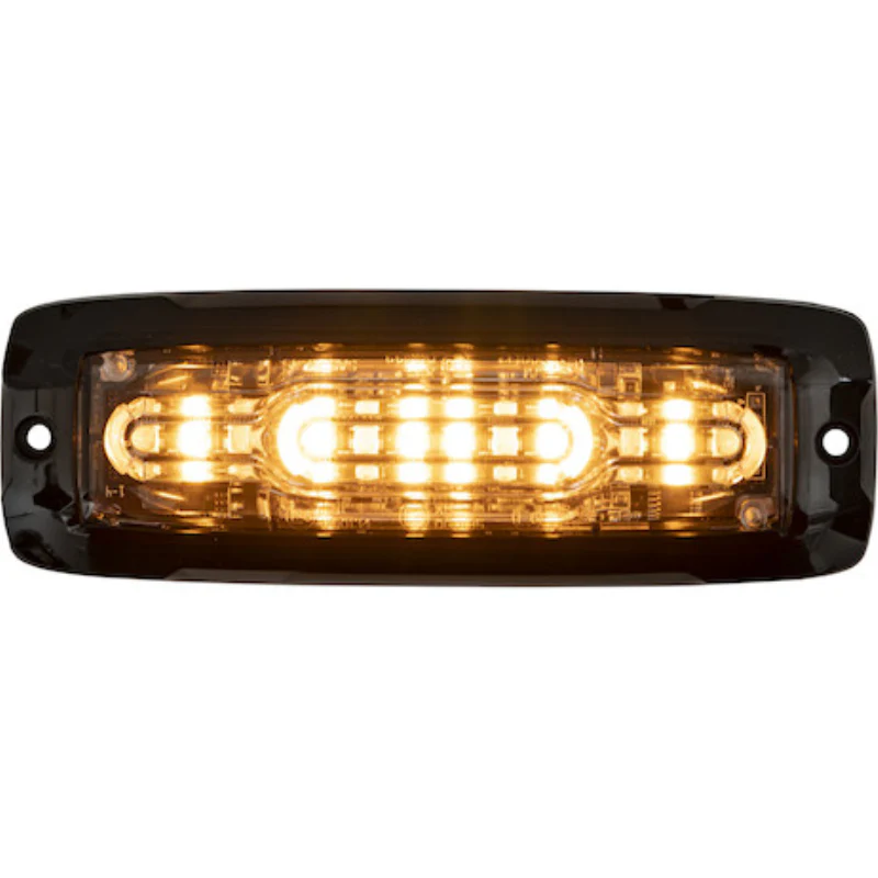 Buyers Products 5 Inch Ultra Thin Wide Angle Rectangular LED Amber/Green Strobe Light Series Model 8890310 - Image 2