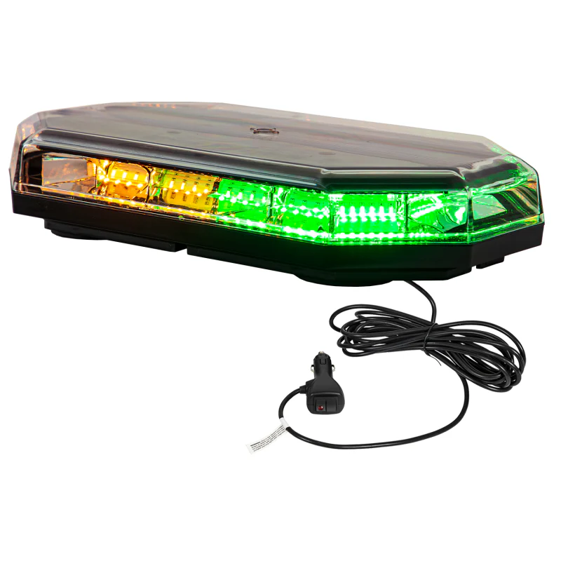 Buyers Products 15 Inch Octagonal LED Modular Mini Light Bar - Amber/Green Model 8891069 - Image 8