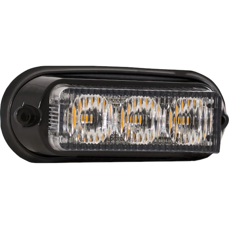 Buyers Products 4 Inch Low Profile Rectangular LED Amber Strobe Light Model 8891120 - Image 4