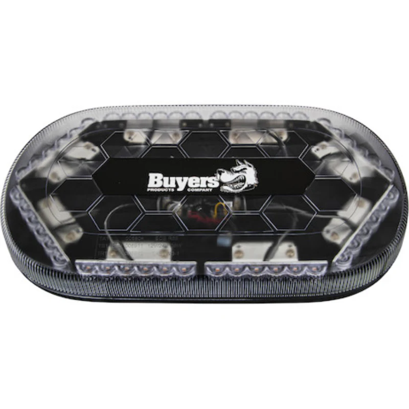 Buyers Products 13 Inch Oval Amber Modular Mini Light Bar Model 8891170 - Image 7